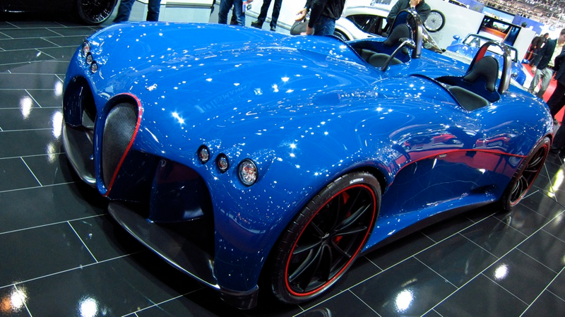 Illustration for article titled Wiesmann's BMW-powered ultralight is fast, stubby